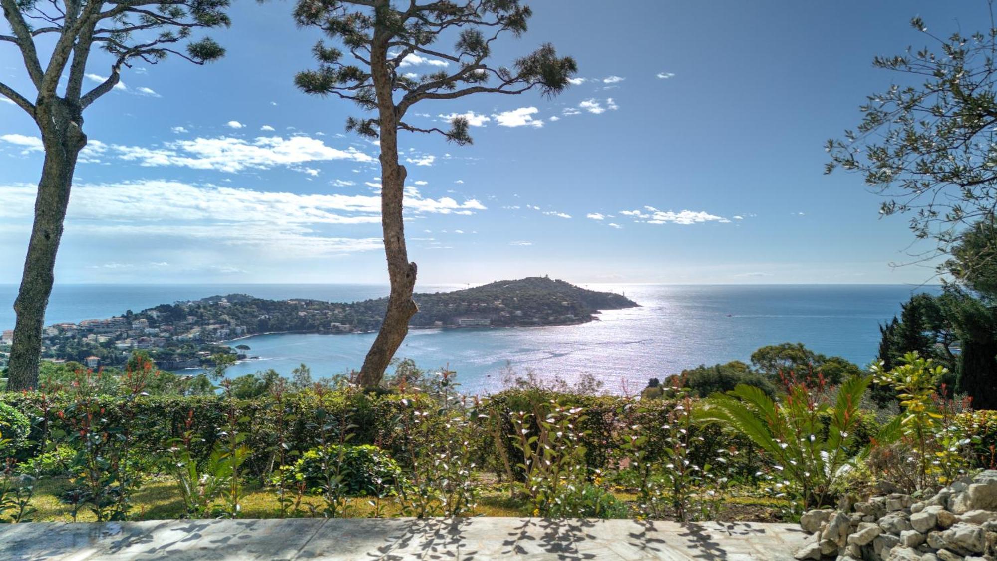 ヴィルフランシュ・シュル・メールGiant Terrace On A Stunning Viewアパートメント エクステリア 写真