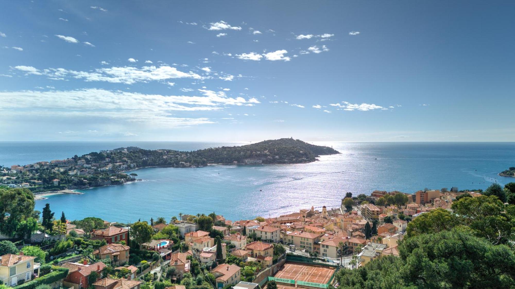 ヴィルフランシュ・シュル・メールGiant Terrace On A Stunning Viewアパートメント エクステリア 写真