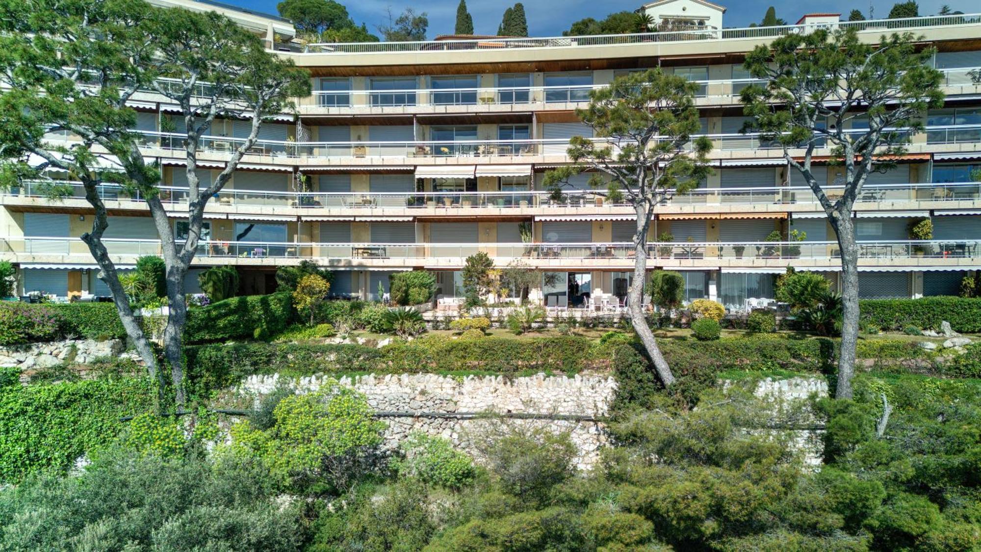 ヴィルフランシュ・シュル・メールGiant Terrace On A Stunning Viewアパートメント エクステリア 写真
